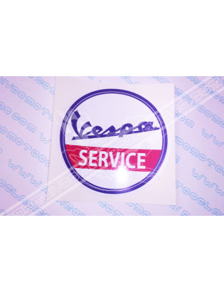 VESPA Service Sticker