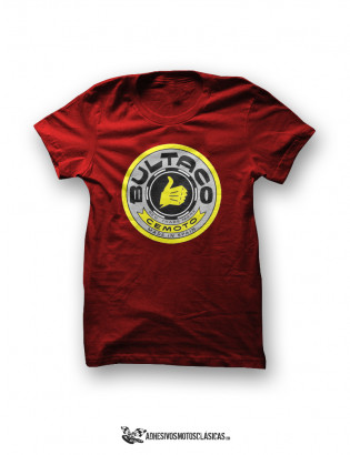 Camiseta BULTACO Logo Amarillo