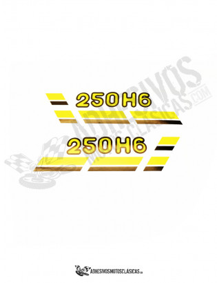 MONTESA Enduro 250 H6 Sides Stickers