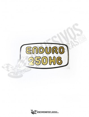 Adhesivo MONTESA Enduro 250 H6