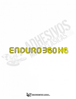 Adhesivo MONTESA Enduro H6 360