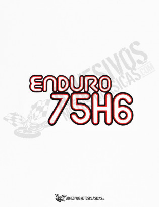 MONTESA Enduro 75 H6 Stickers