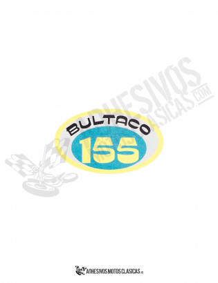 Adhesivo BULTACO 155 Ovalado