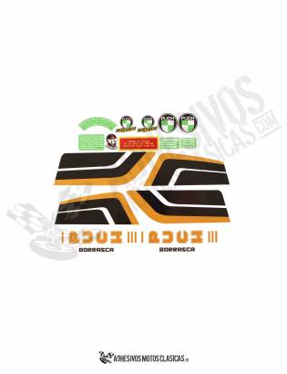 Borrasca III PUCH Stickers KIT