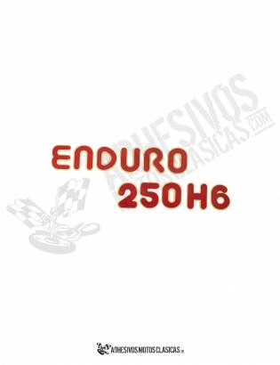 Adhesivo MONTESA Enduro 250 H6