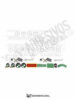Carabela Special PUCH Stickers KIT