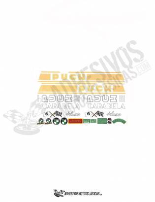 Carabela Deluxe PUCH Stickers KIT