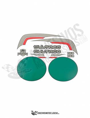 BULTACO Pursang MK10 250 Stickers kit