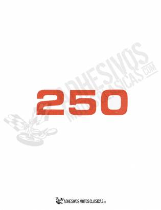 Adhesivo BULTACO 250