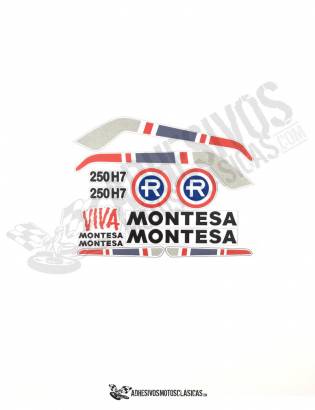 MONTESA Enduro 250 H7 Stickers kit