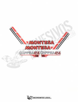 MONTESA Cappra 414 VG Stickers KIT