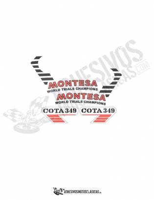 MONTESA Cota 349 Stickers kit