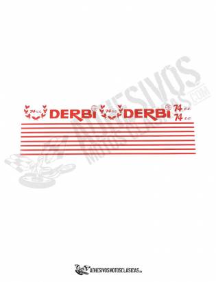 DERBI Sport Coppa 74 Stickers kit