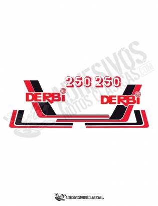 DERBI RC 250  (1) Stickers kit