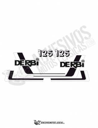 DERBI RC 125 (7) Stickers kit