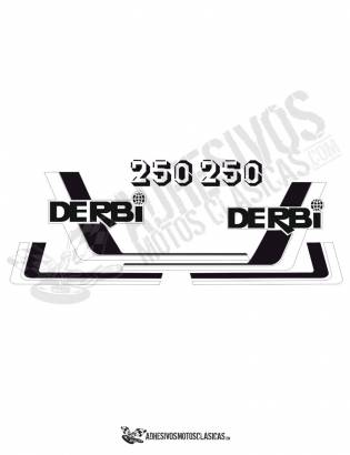 DERBI RC 250 (8) Stickers kit