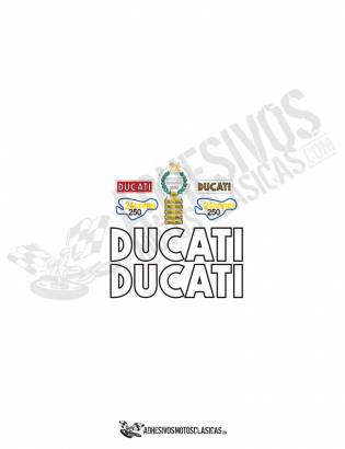 DUCATI 24 HOURS 2nd EDITION Stickers kit