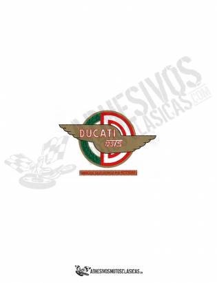 DUCATI logo 125 ts  stickers
