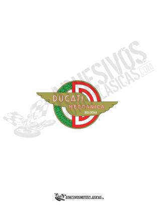 DUCATI meccanica bologna logo stickers